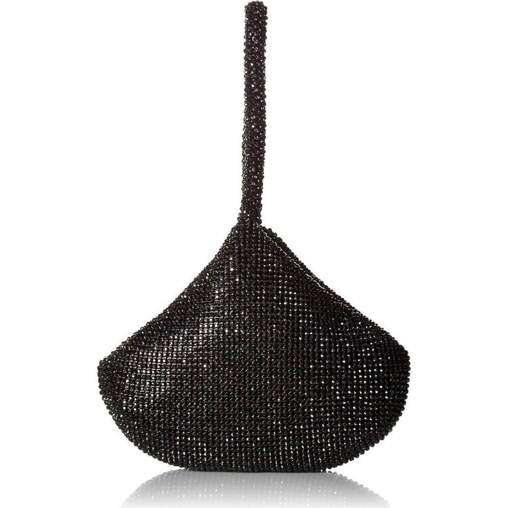🆕Women Rhinestone Clutch Sparkly Glitter Triangle Purse for Party Prom Wedding